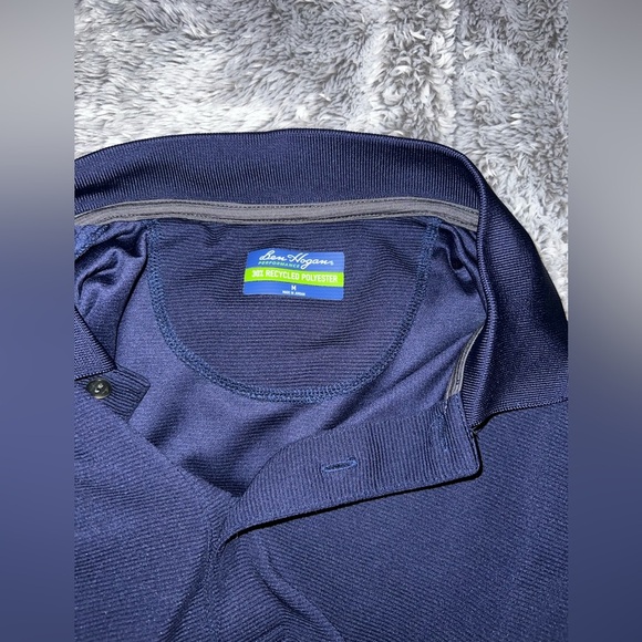 Ben Hogan Performance Polo Shirt - Navy Blue (Men’s Medium) - Picture 2 of 4